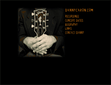 Tablet Screenshot of dannycaron.com